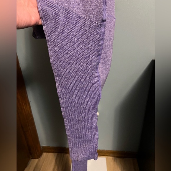 5 Starline Heathered Purple High-Waisted Leggings NWOT XS/Small - Picture 4 of 5